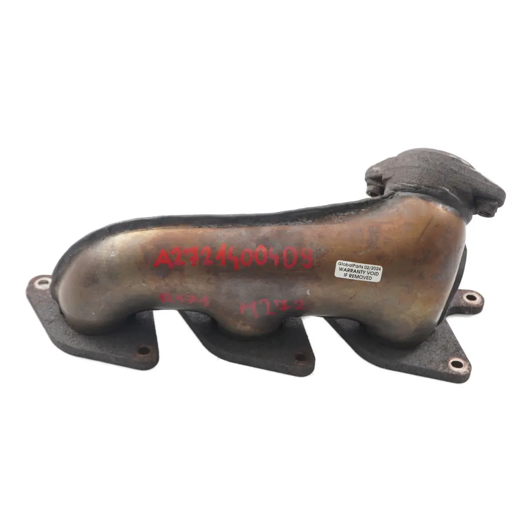 M272 Motore benzina Collettore di scarico destro per Mercedes SLK R171 con numero di parte A2721400409 Mercedes SLK R171 M272 Motore benzina Collettore di scarico destro - SKU A2721400409 - Numero di parte A2721400409