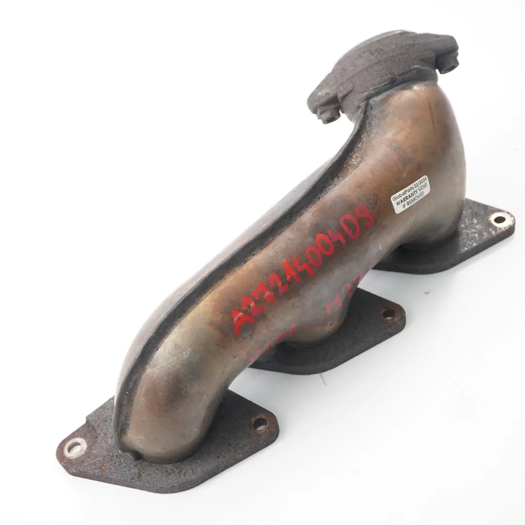 M272 Motor gasolina Colector escape derecho para Mercedes SLK R171 con número de pieza A2721400409 Mercedes SLK R171 M272 Motor gasolina Colector escape derecho - SKU A2721400409 - Número de pieza A2721400409