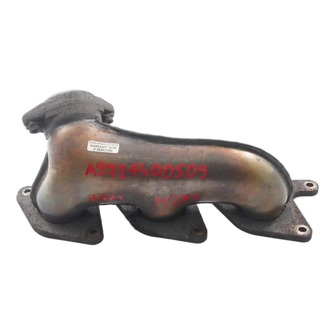 M272 Petrol Engine Exhaust Manifold Left N/S to Mercedes SLK R171 with Part number A2721400509 Mercedes SLK R171 M272 Petrol Engine Exhaust Manifold Left N/S - SKU A2721400509 - Part number A2721400509