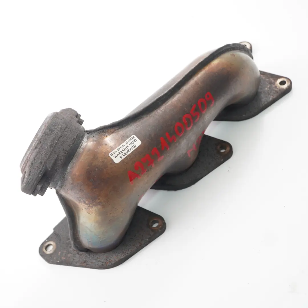 M272 Petrol Engine Exhaust Manifold Left N/S to Mercedes SLK R171 with Part number A2721400509 Mercedes SLK R171 M272 Petrol Engine Exhaust Manifold Left N/S - SKU A2721400509 - Part number A2721400509