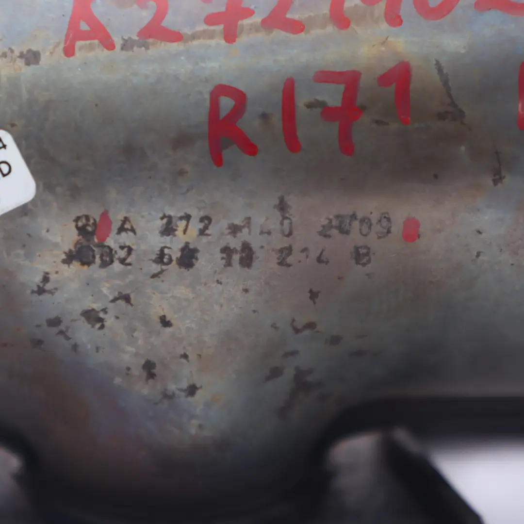 Mercedes R171 M272.942 Collettore di scarico a gas del motore destro - SKU A2721402409 - Numero di parte A2721402409