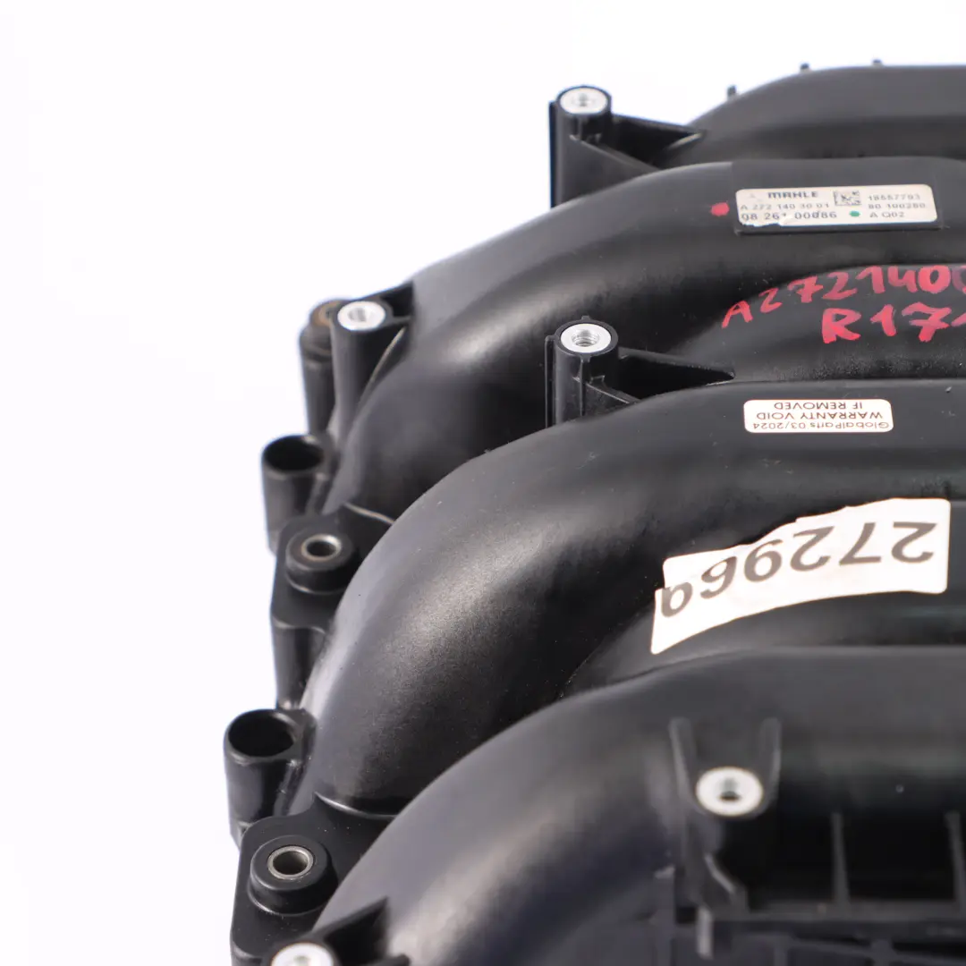 Mercedes SLK R171 M272 Moteur à essence tubulure d'admission - SKU A2721403001 - Numéro de pièce A2721403001