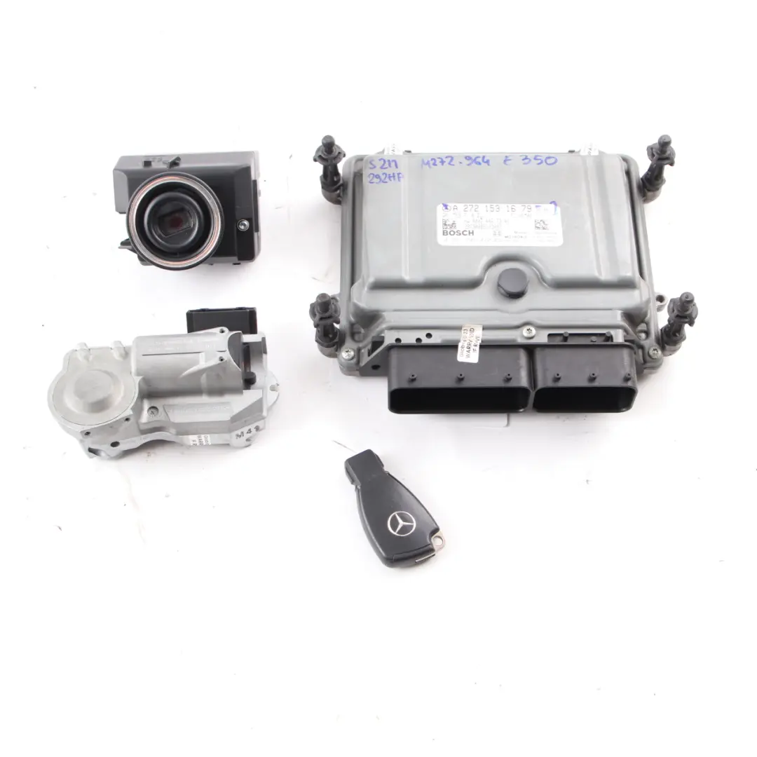 Mercedes W211 S211 E350 M272.964 272HP Engine ECU Kit Key Lock - SKU A2721531679-1 - Part number A2721531679