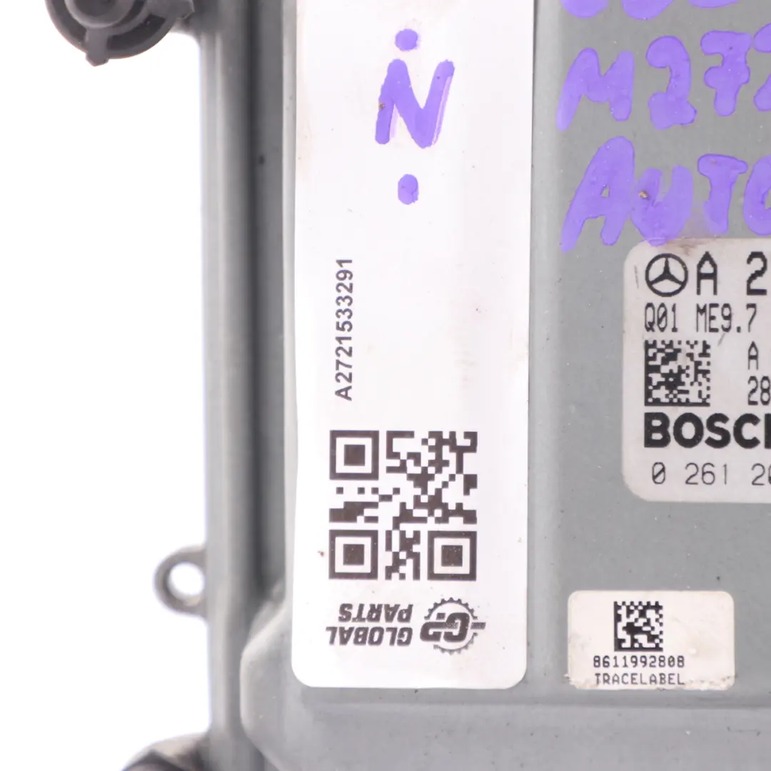 Mercedes CL203 CL350 M272.960 Engine Unit ECU Module Automatic - SKU A2721533291 - Part number A2721533291
