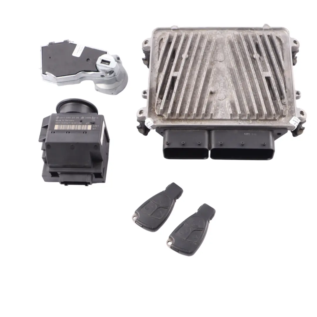 SLK350 272.963 272HP Engine Module ECU Kit 2 Keys Lock to Mercedes R171 with Part number A2721533779 Mercedes R171 SLK350 272.963 272HP Engine Module ECU Kit 2 Keys Lock - SKU A2721533779-1 - Part number A2721533779