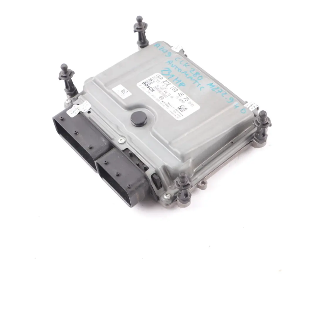 M272.940 CLK280 231HP Engine Module ECU Unit Automatic to Mercedes C209 with Part number A2721534579 Mercedes C209 M272.940 CLK280 231HP Engine Module ECU Unit Automatic - SKU A2721534579 - Part number A2721534579