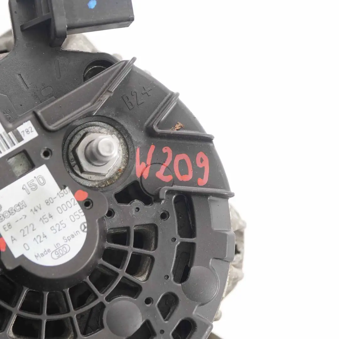 Alternateur Générateur Mercedes R171 W209 M272 Petrol Engine 150A pour à propos du numéro de pièce A2721540002 Alternateur Générateur Mercedes R171 W209 M272 Petrol Engine 150A - SKU A2721540002 - Numéro de pièce A2721540002