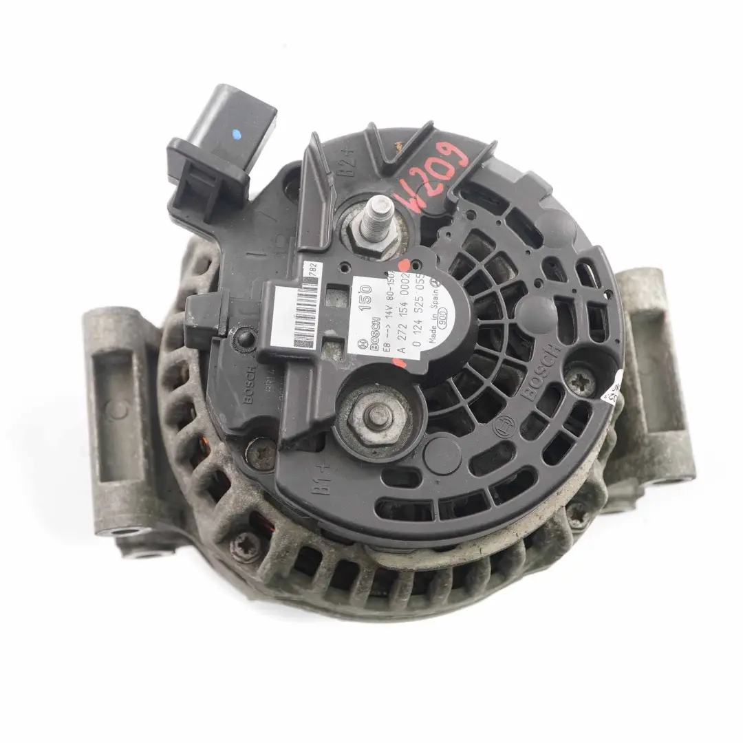  Alternatore Generatore Mercedes R171 W209 M272 Benzina 150A - SKU A2721540002 - Numero di parte A2721540002