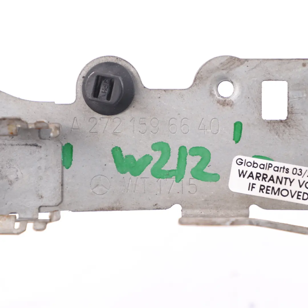 Bracket Mercedes W212 M156 AMG Exhaust System Sensor Bracket Mount to with Part number A2721596640 Bracket Mercedes W212 M156 AMG Exhaust System Sensor Bracket Mount - SKU A2721596640 - Part number A2721596640