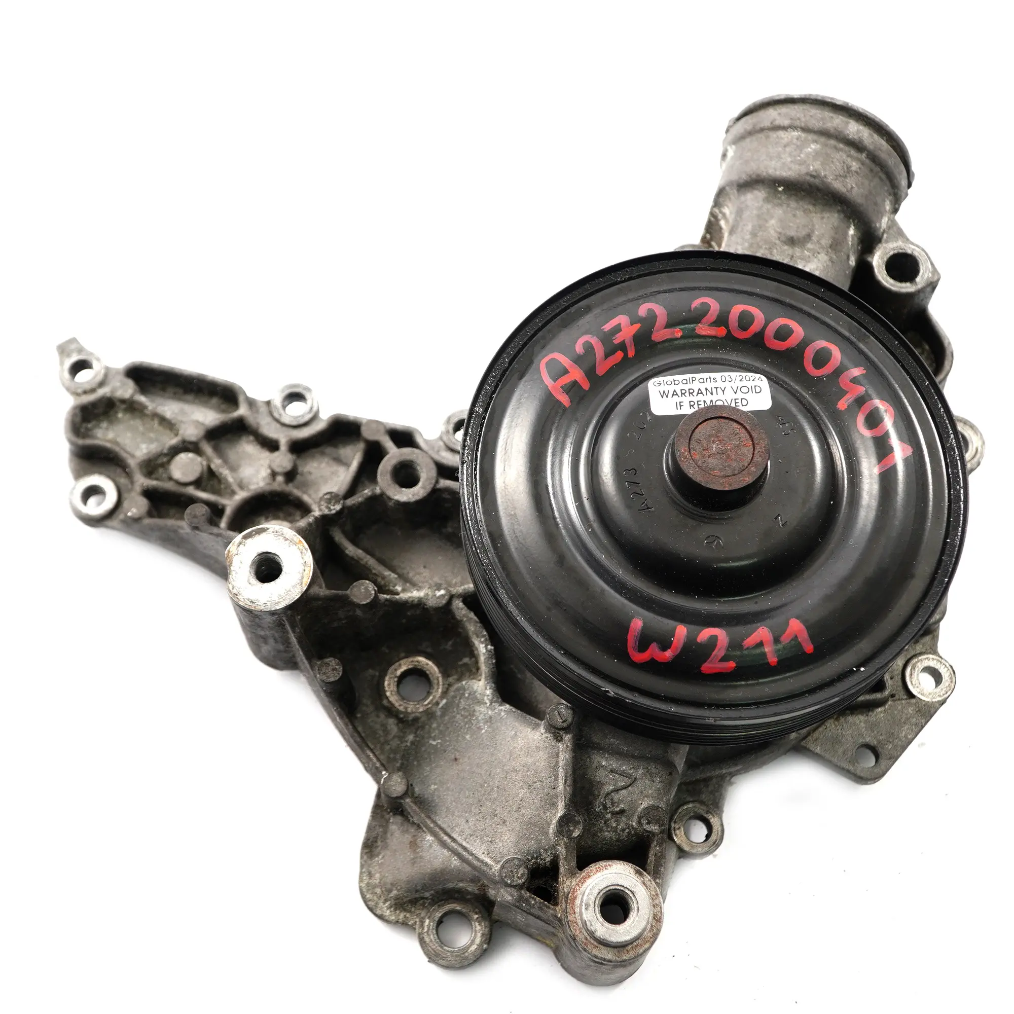 Pompa dell'acqua Mercedes W211 C207 M272 Pompa liquido raffreddamento motore