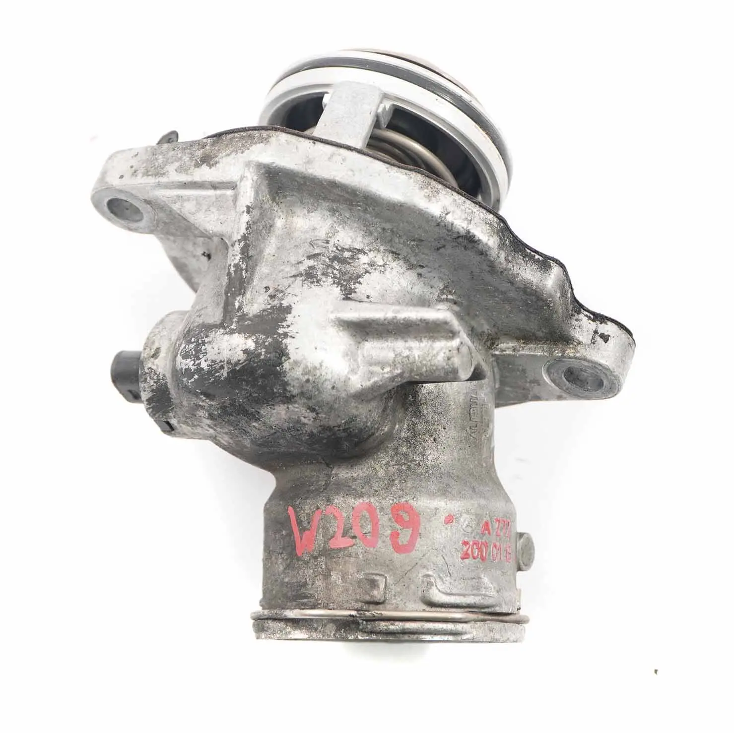 Termostato refrigerante Mercedes W204 W209 M272 Alloggiamento motore A2722000115