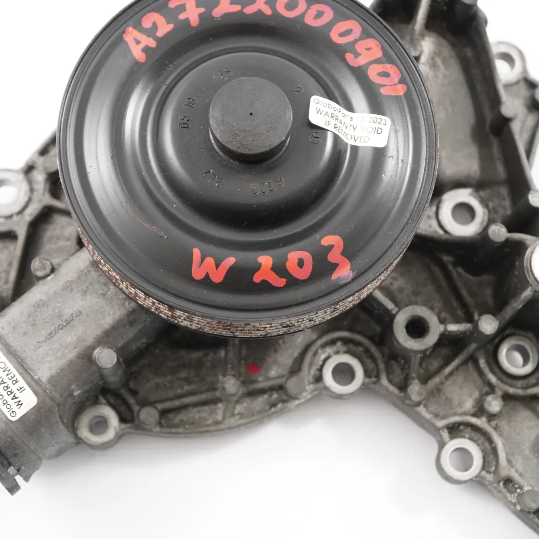 Water Pump Mercedes W203 M272 Petrol Coolant Circulation to with Part number A2722000901 Water Pump Mercedes W203 M272 Petrol Coolant Circulation - SKU A2722000901 - Part number A2722000901
