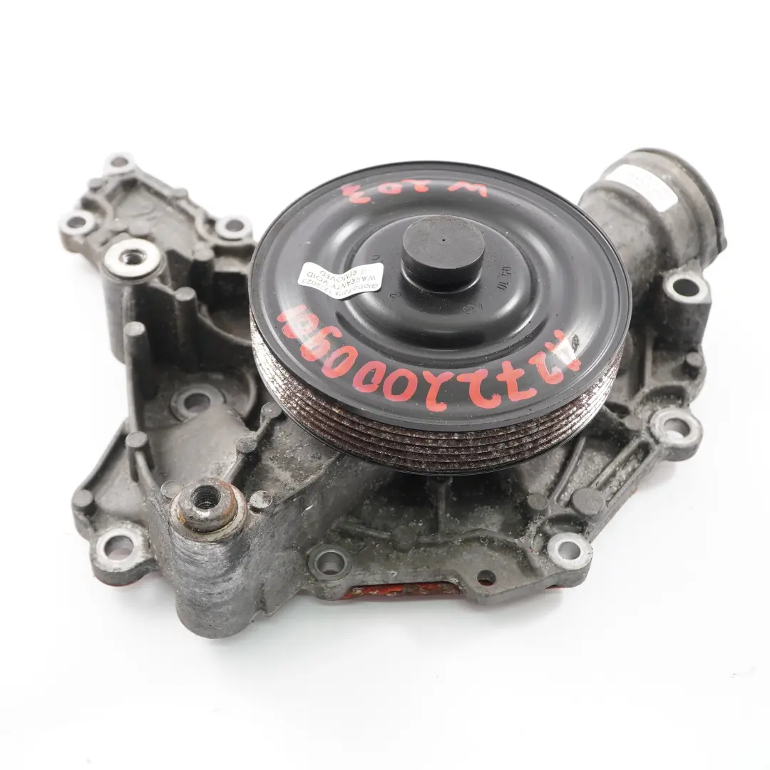 Water Pump Mercedes W203 M272 Petrol Coolant Circulation to with Part number A2722000901 Water Pump Mercedes W203 M272 Petrol Coolant Circulation - SKU A2722000901 - Part number A2722000901