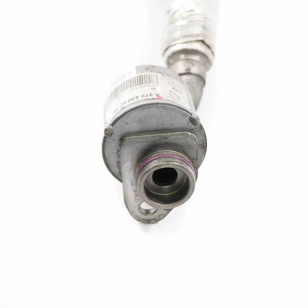 M272 Gasolina Tubo Compresor Aire Acondicionado para Mercedes W203 W209 con número de pieza A2722300756 Mercedes W203 W209 M272 Gasolina Tubo Compresor Aire Acondicionado - SKU A2722300756 - Número de pieza A2722300756