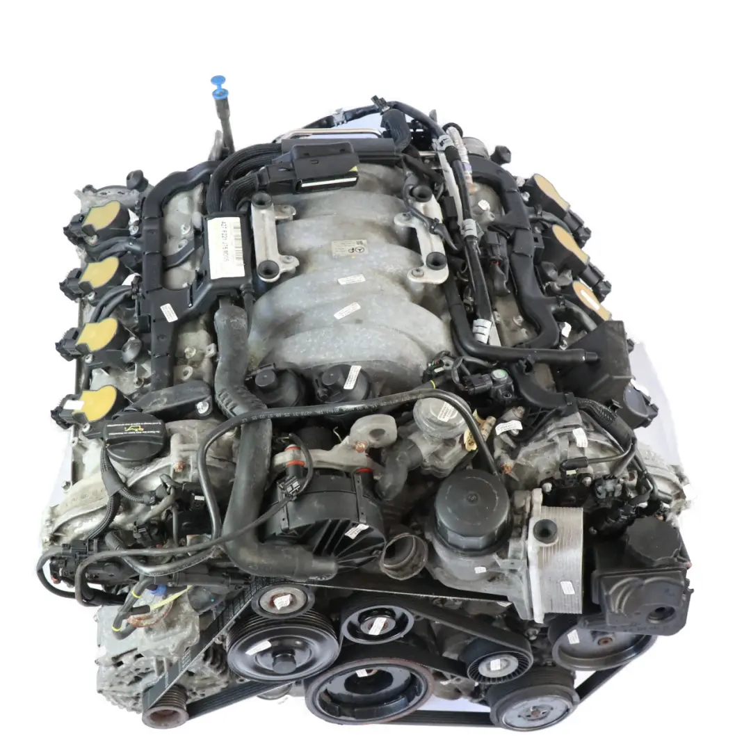 Mercedes C216 W221 500 4MATIC Motor Desnudo 273968 273.968 388HP 189k, GARANTÍA - SKU A2730104700 - Número de pieza A2730104700