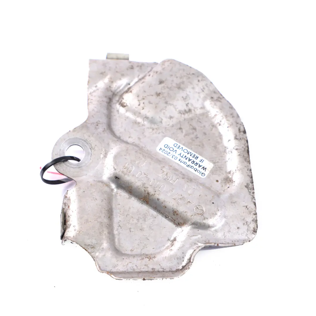 termico Mercedes W204 A207 W212 Piastra schermatura motore per Scudo con numero di parte A2740102001 Scudo termico Mercedes W204 A207 W212 Piastra schermatura motore - SKU A2740102001 - Numero di parte A2740102001