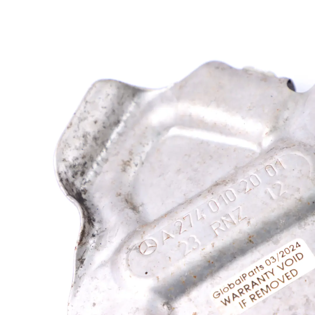 Bouclier thermique Mercedes W204 A207 W212 Plaque de blindage moteur pour à propos du numéro de pièce A2740102001 Bouclier thermique Mercedes W204 A207 W212 Plaque de blindage moteur - SKU A2740102001 - Numéro de pièce A2740102001