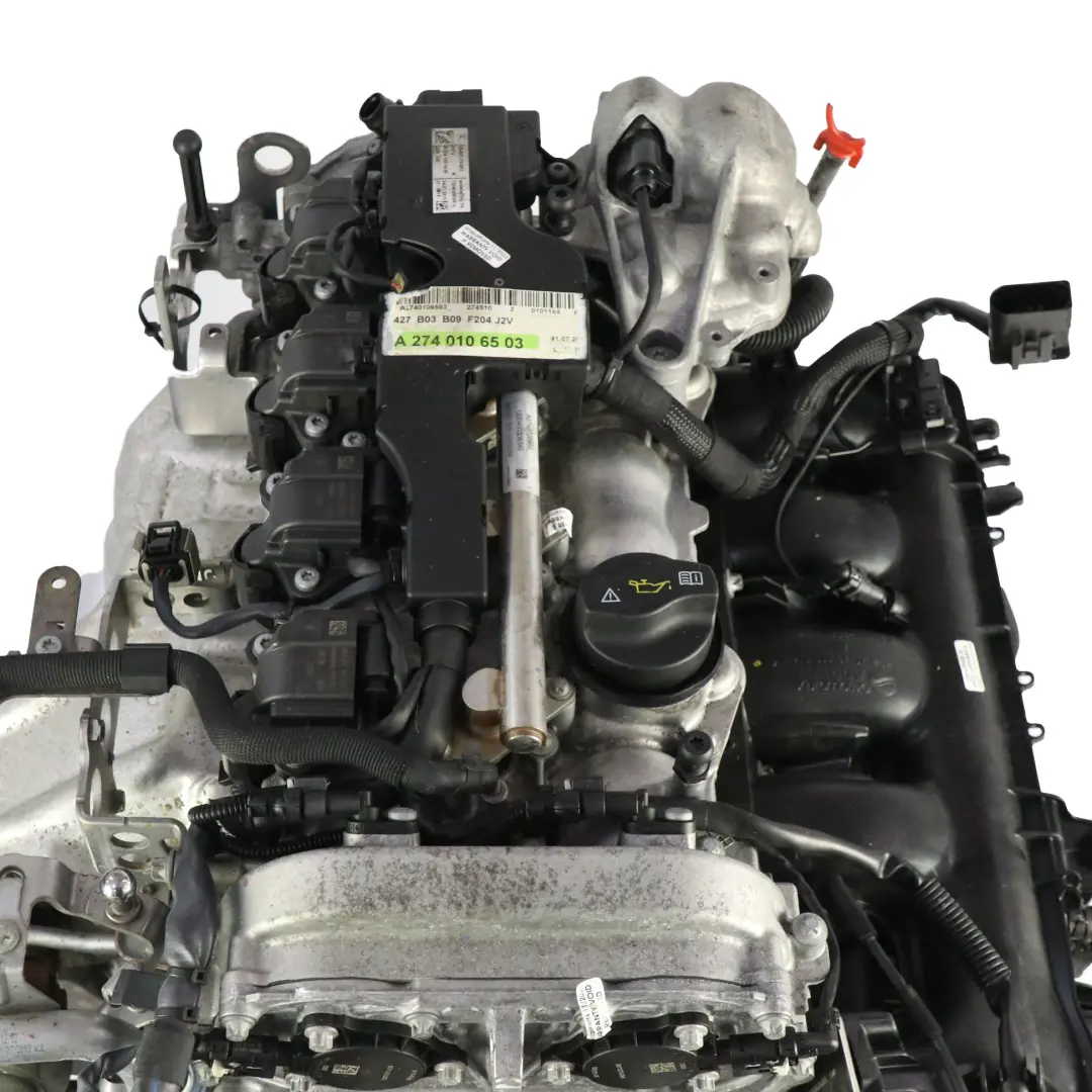 Mercedes W204 C 180 156KM Silnik Komplet BlueEFFICIENCY 274.910 274910 - SKU A2740106503-1 - Numer Części A2740106503