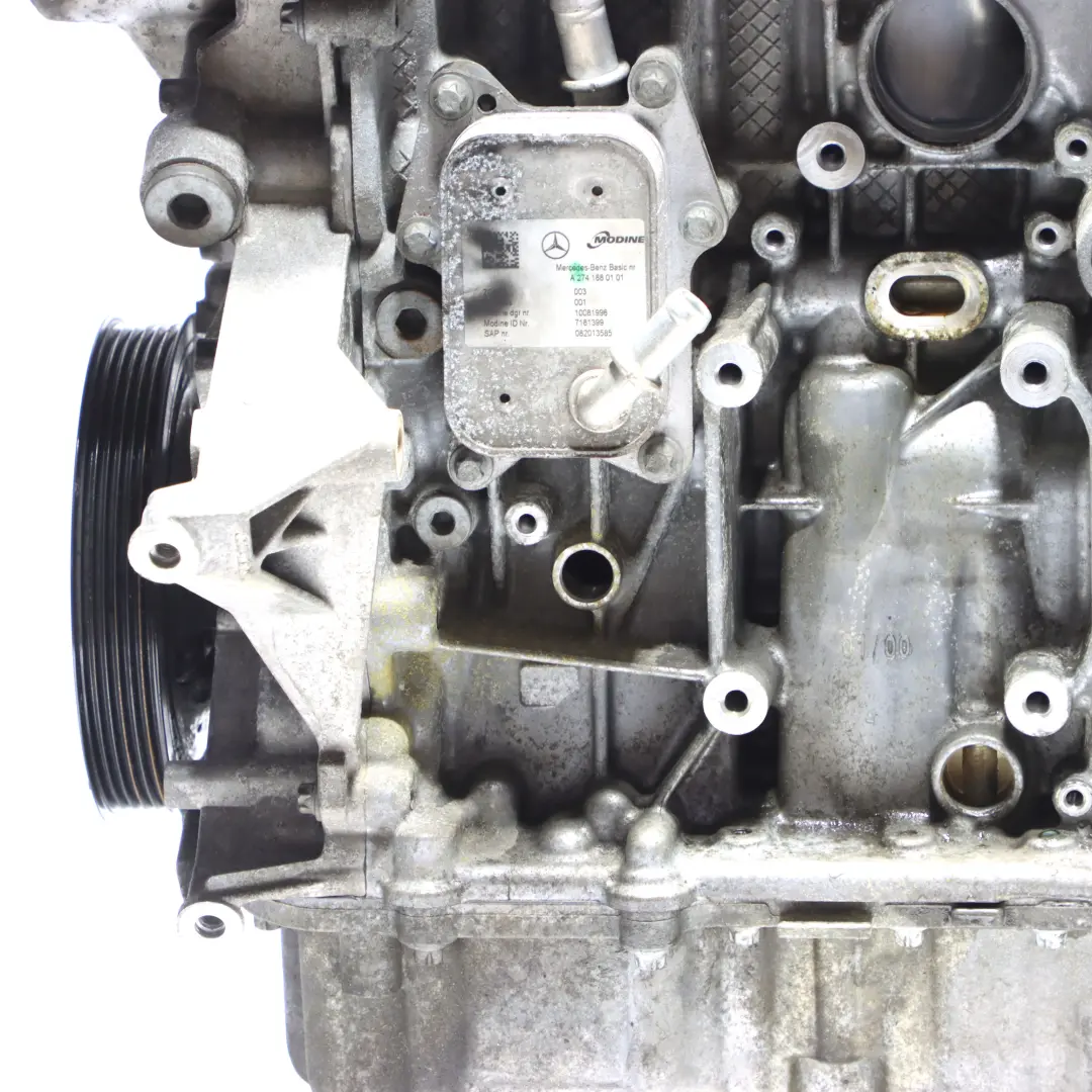 Mercedes W204 W205 C 180 Bare Engine 274.910 274910 with 49k miles, WARRANTY - SKU A2740106503 - Part number A2740106503