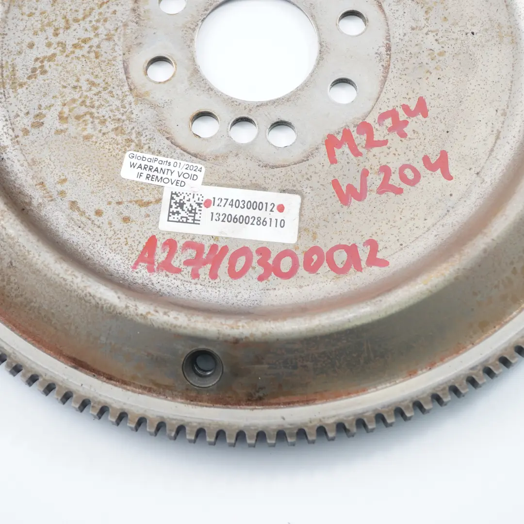 M274 Moteur de Démarrage Couronne Boîte de Vitesse Automatique pour Mercedes W204 à propos du numéro de pièce A2740300012 Mercedes W204 M274 Moteur de Démarrage Couronne Boîte de Vitesse Automatique - SKU A2740300012 - Numéro de pièce A2740300012