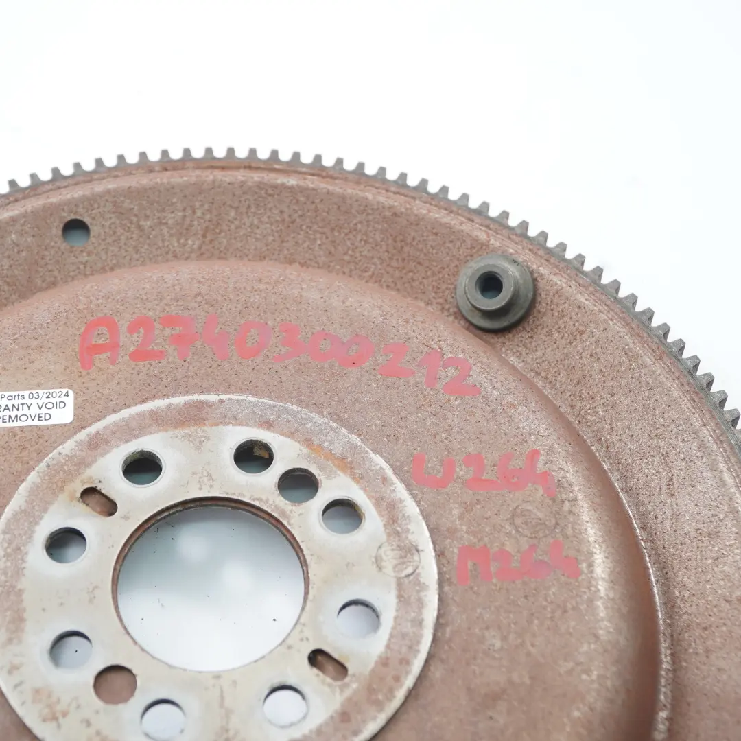 Mercedes W213 W264 M264 Volante Motor Arranque Corona Dentada Piñón - SKU A2740300212 - Número de pieza A2740300212