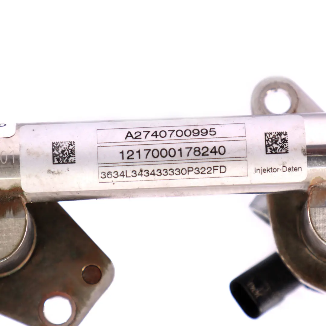 M274 Benzina Iniezione Rail Iniettore per Mercedes W205 con numero di parte A2740700995 Mercedes W205 M274 Benzina Iniezione Rail Iniettore - SKU A2740700995 - Numero di parte A2740700995