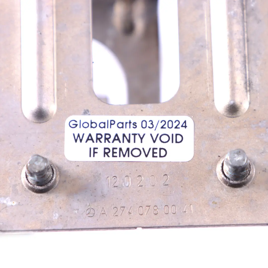 Staffa motore Mercedes W204 M274 Montaggio della valvola pressione per con numero di parte A2740780641 Staffa motore Mercedes W204 M274 Montaggio della valvola pressione - SKU A2740780641 - Numero di parte A2740780641