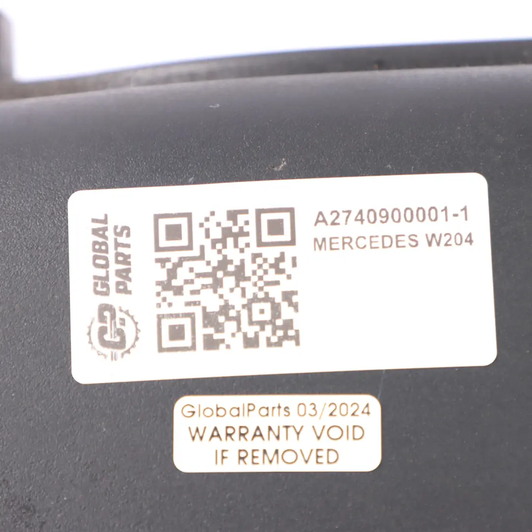 M274 Caja del Filtro de Aire Cubierta Silenciador para Mercedes W204 C204 con número de pieza A2740900001 Mercedes W204 C204 M274 Caja del Filtro de Aire Cubierta Silenciador - SKU A2740900001-1 - Número de pieza A2740900001