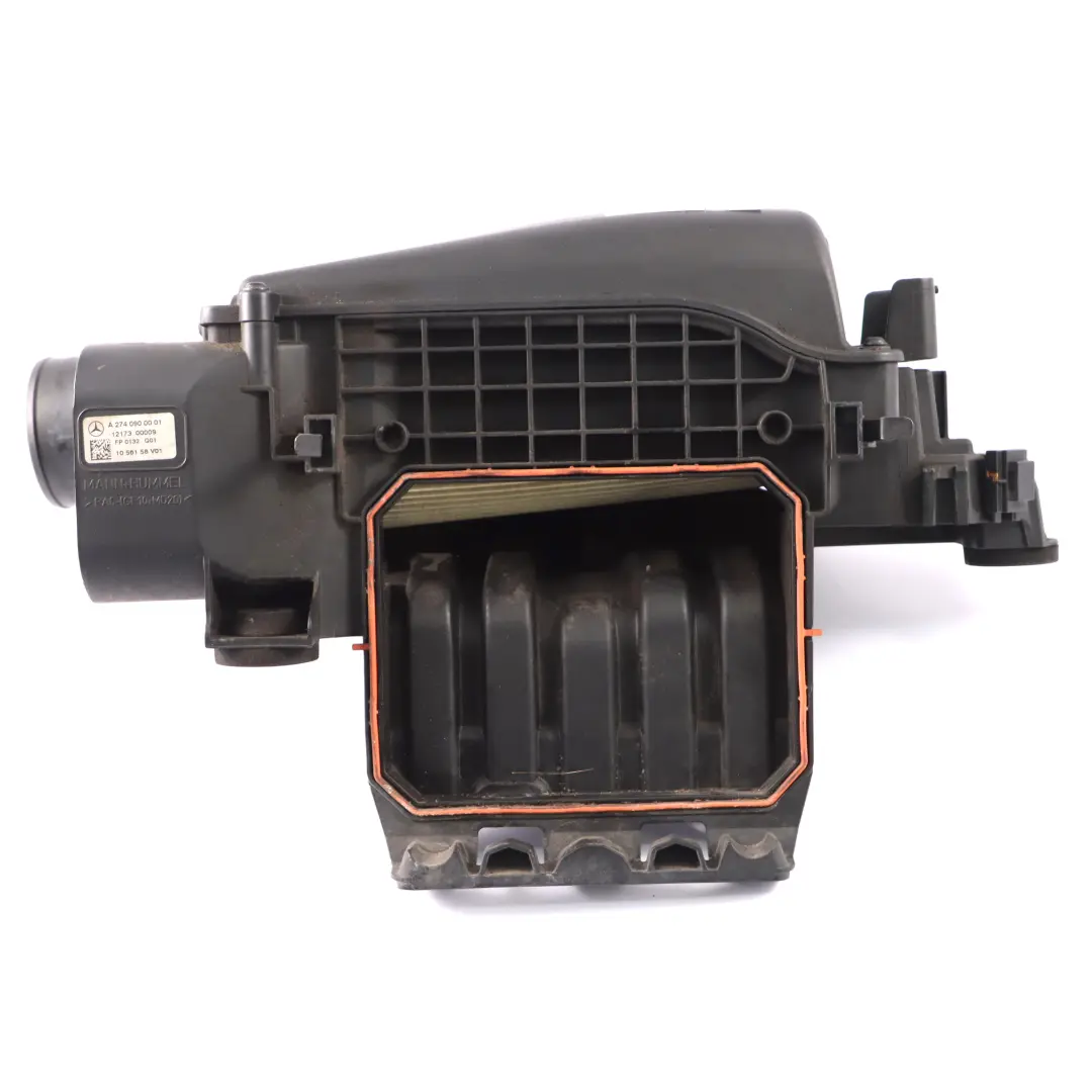Mercedes W204 C204 M274 Air Filter Box Silencer Housing Cover - SKU A2740900001-1 - Part number A2740900001