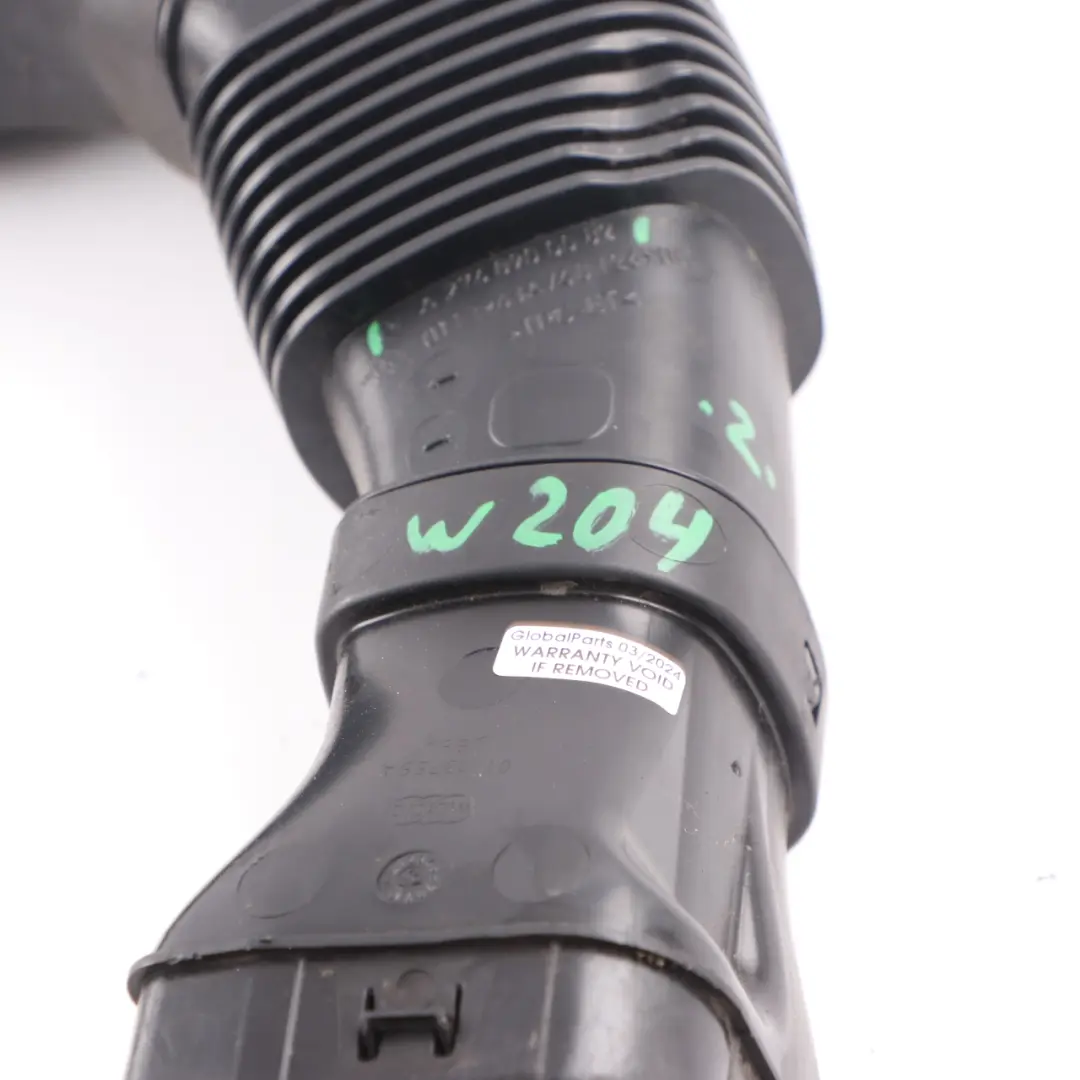 M274 Petrol Air Intake Hose Pipe Duct to Mercedes W204 with Part number A2740900082 Mercedes W204 M274 Petrol Air Intake Hose Pipe Duct - SKU A2740900082 - Part number A2740900082