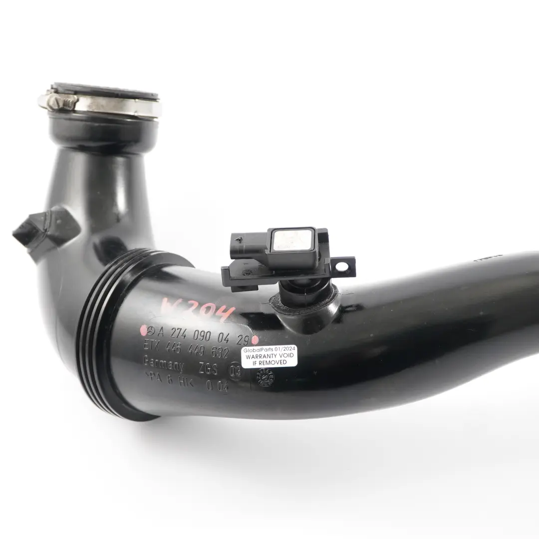 M274 Air Intake Manifold Pipe Air Box Pipe to Mercedes W204 with Part number A2740900429 Mercedes W204 M274 Air Intake Manifold Pipe Air Box Pipe - SKU A2740900429 - Part number A2740900429