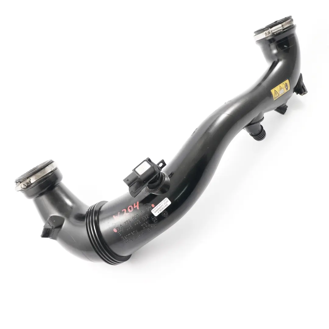 Mercedes W204 M274 Collettore d'aspirazione tubo Air Box tubo - SKU A2740900429 - Numero di parte A2740900429