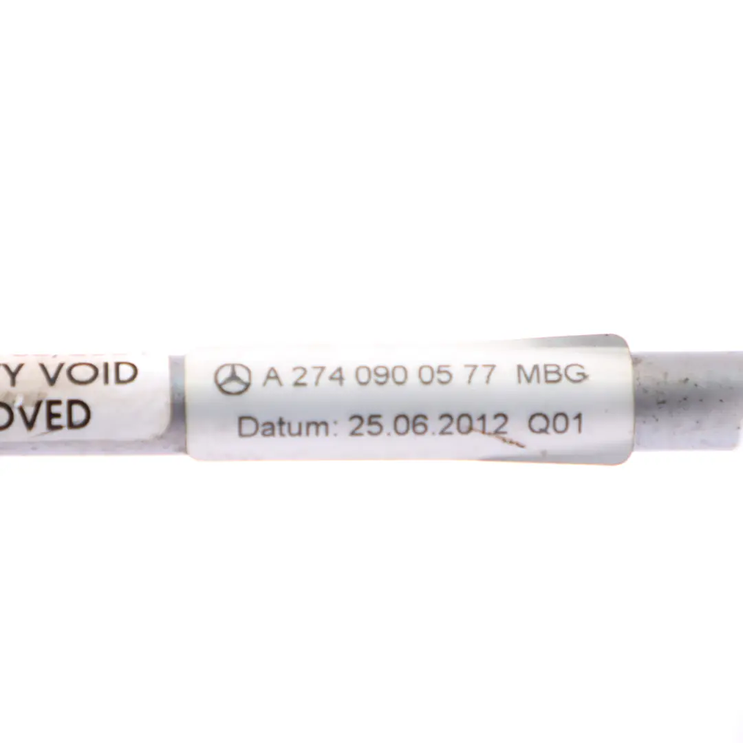 Tuyau d'huile Mercedes W204 M274 Ligne d'admission turbocompresseur  - SKU A2740902700 - Numéro de pièce  A2740900577