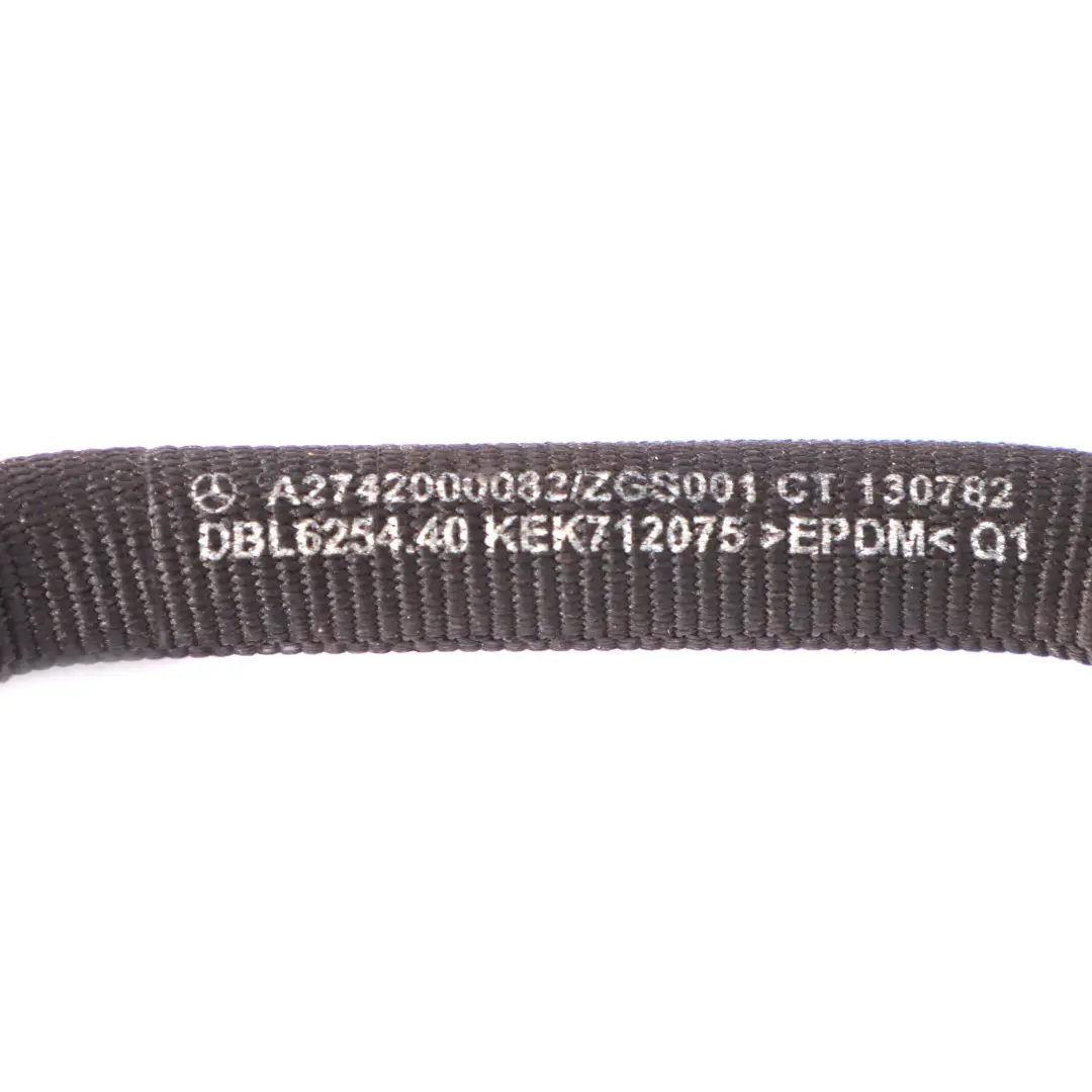 Tuyau de refroidissement essence M274 Ligne d'eau Mercedes W204 - SKU A2742000982 - Numéro de pièce A2742000982