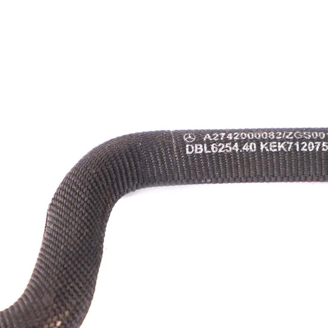 Kühlmittelschlauch Benzin M274 Wasserleitung für Mercedes W204 mit Teilenummer A2742000982 Mercedes W204 Kühlmittelschlauch Benzin M274 Wasserleitung - SKU A2742000982 - Teilenummer A2742000982