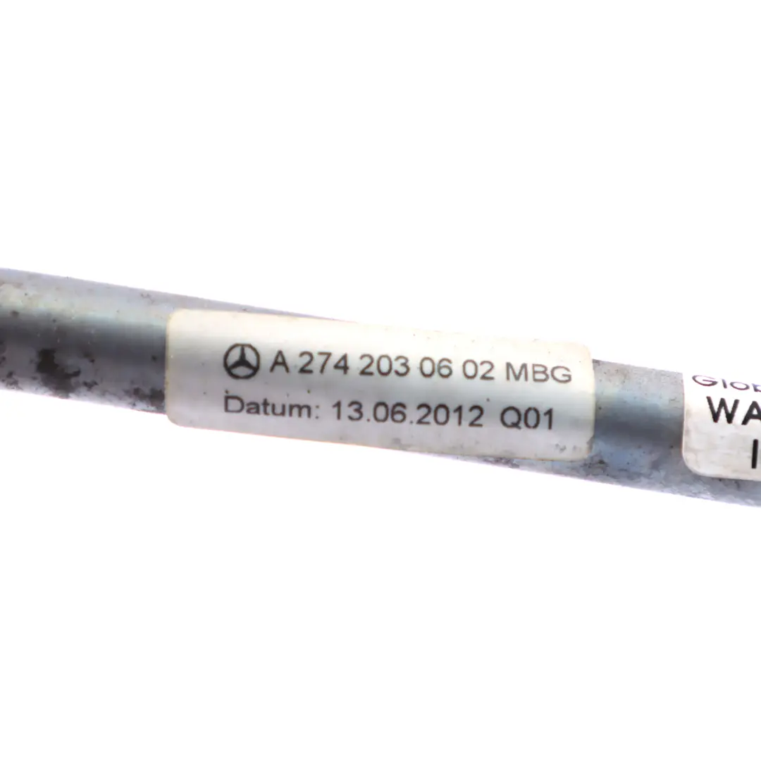  Wasserleitung Mercedes W204 X253 Benziner M274 Turbolader Rücklauf - SKU A2742031002 - Teilenummer A2742030602