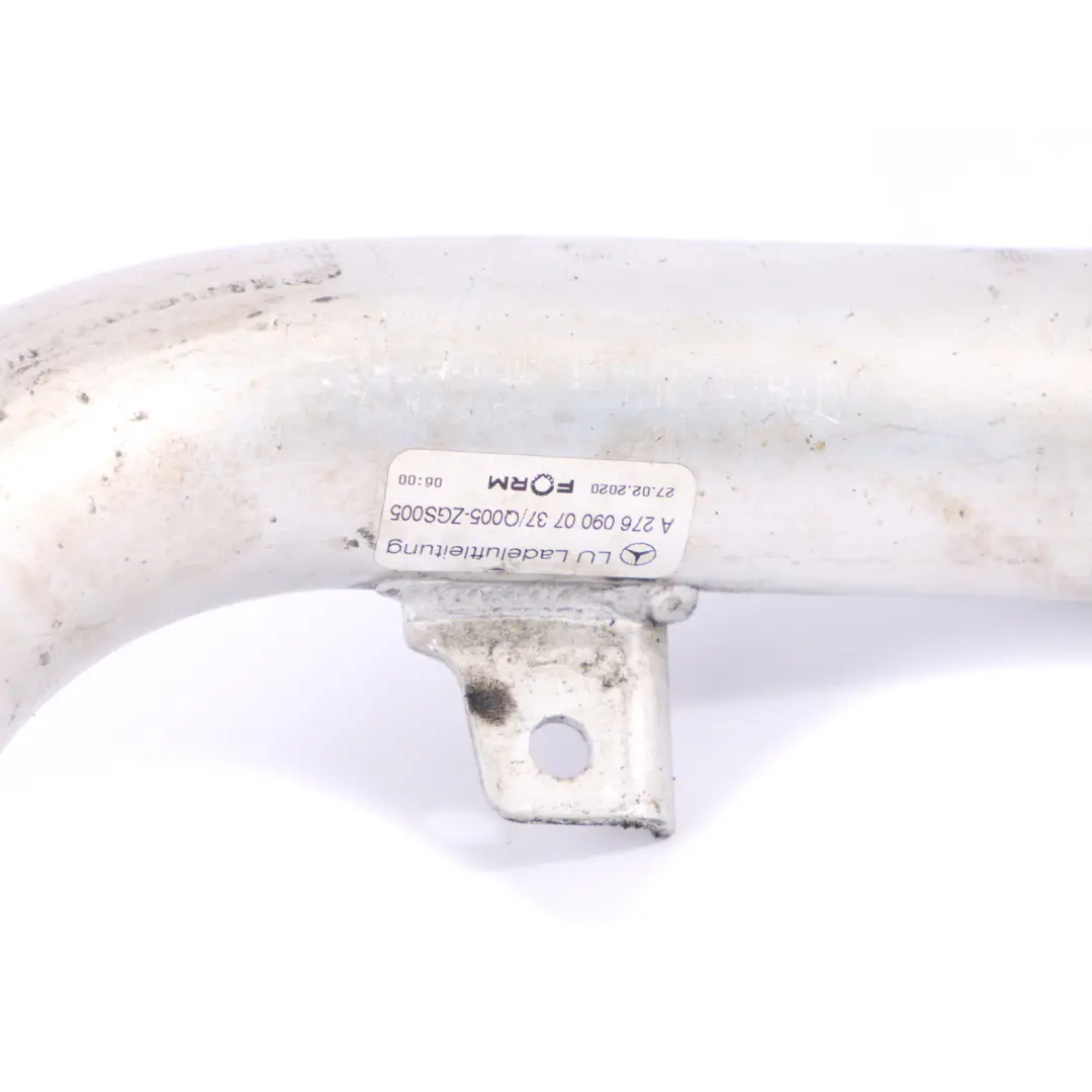 Pipe Mercedes W205 Petrol M276 Charge Air Line Left to Intercooler with Part number A2760900737 Intercooler Pipe Mercedes W205 Petrol M276 Charge Air Line Left - SKU A2760900737 - Part number A2760900737