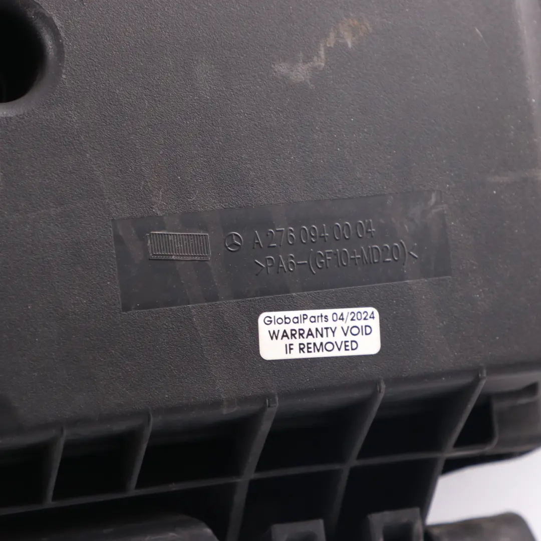 Mercedes W204 W212 M276 Air Filter Box Silencer Housing Cover - SKU A2760901601 - Part number A2760901601