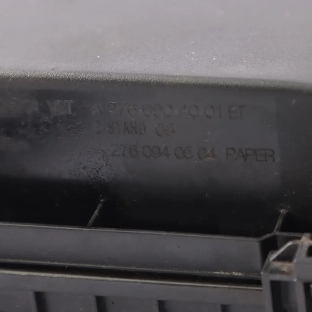 Mercedes W205 W212 W253 Petrol OM276 Boîtier filtre à air Silencieux Droit - SKU A2760903801 - Numéro de pièce A2760904001
