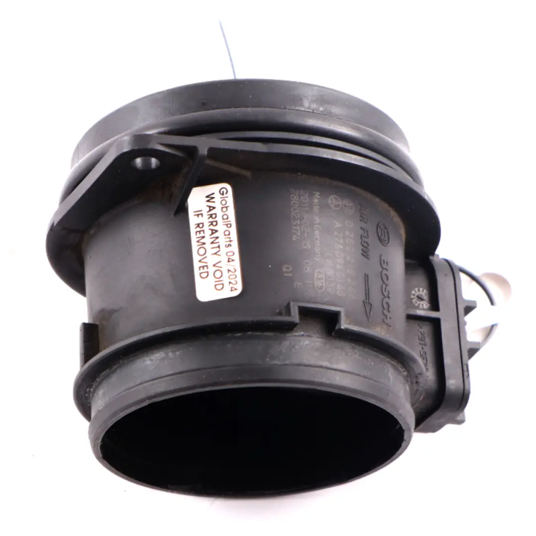 Luftmengen Sensor Mercedes W204 W212 C218 M276 Massemesser Sensor - SKU A2760940148 - Teilenummer A2760940148