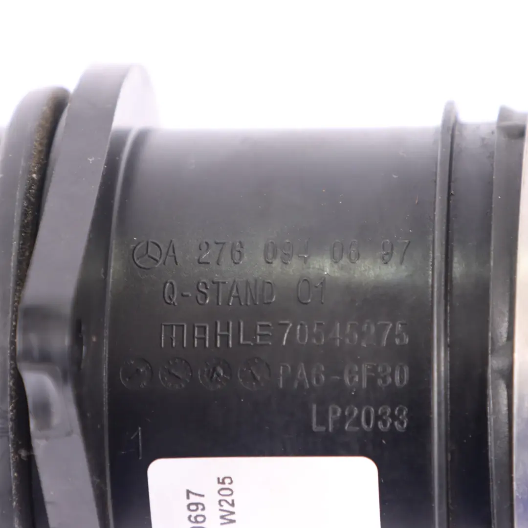 Mercedes W205 benzina OM276 Tubo di aspirazione della scatola dell'aria a destra - SKU A2760940697 - Numero di parte A2760940697