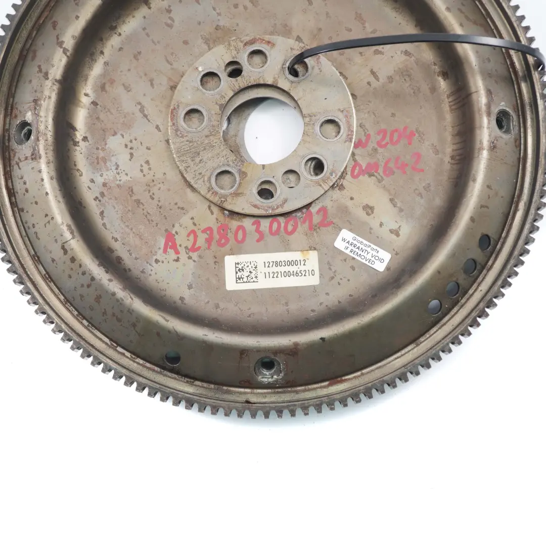  Mercedes-Benz C E W204 W207 W212 OM642 Schwungrad Zahnkranz Schwungscheibe - SKU A2780300012 - Teilenummer A2780300012