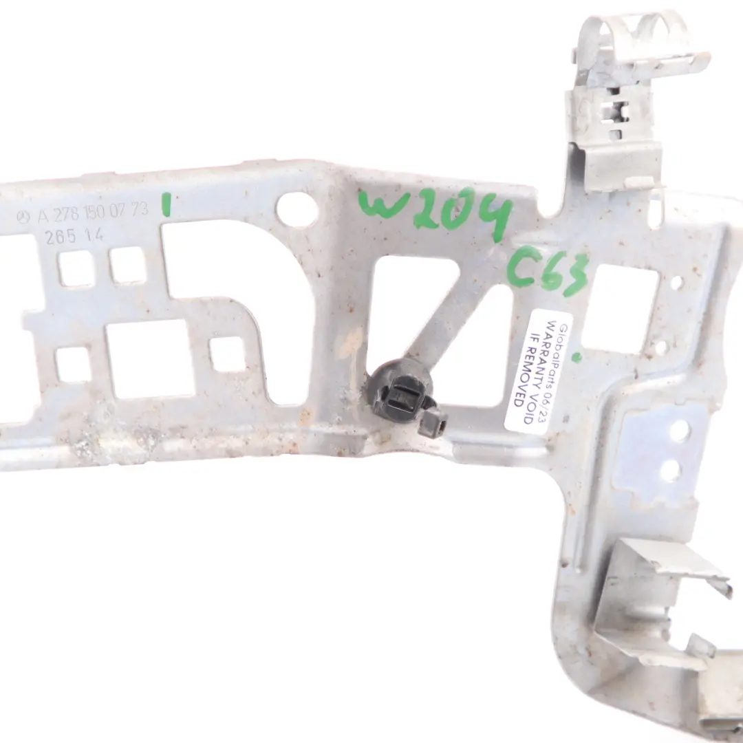 Mercedes W204 W212 Staffa scarico supporto tubo anteriore gancio - SKU A2781500773 - Numero di parte A2781500773