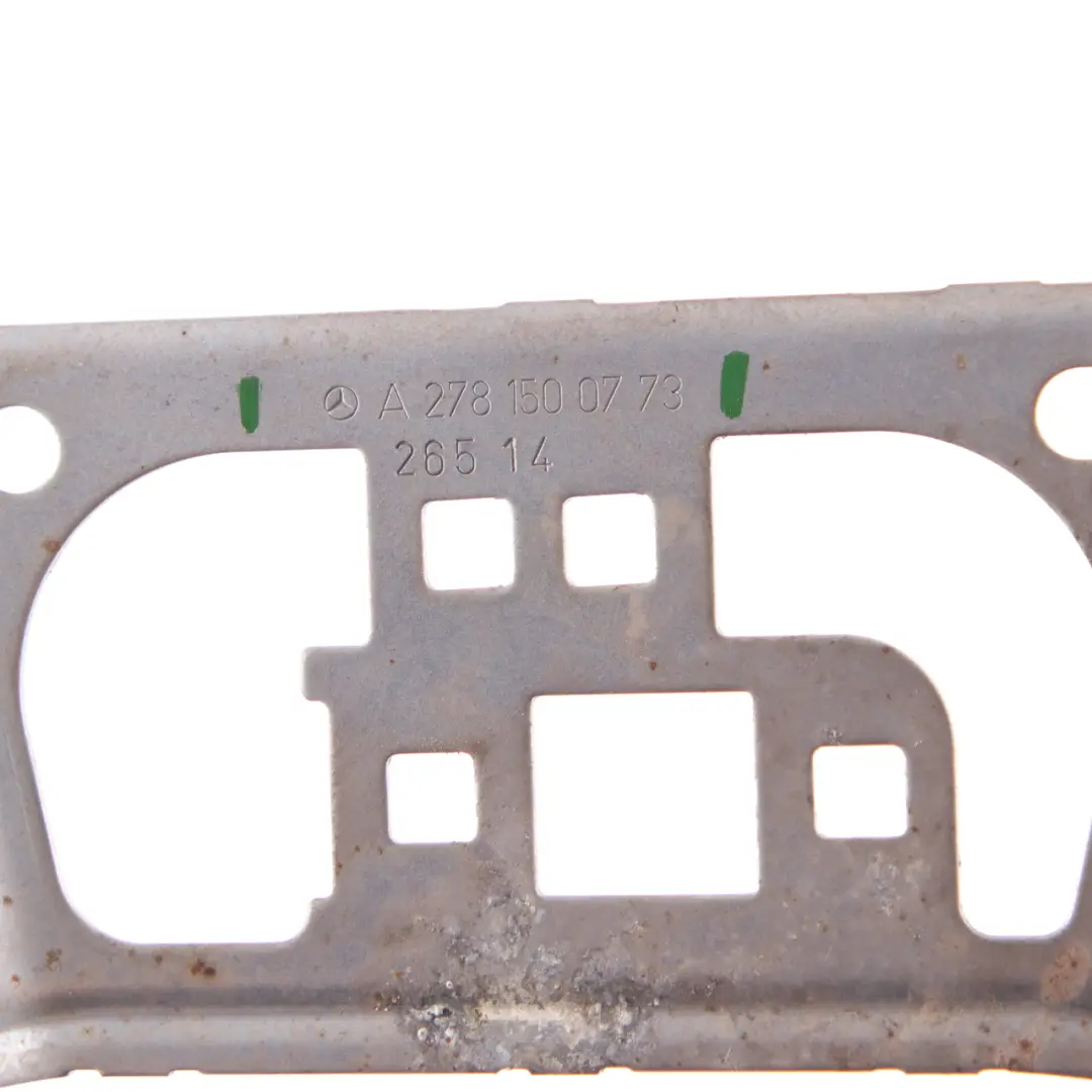 Mercedes W204 W212 Staffa scarico supporto tubo anteriore gancio - SKU A2781500773 - Numero di parte A2781500773