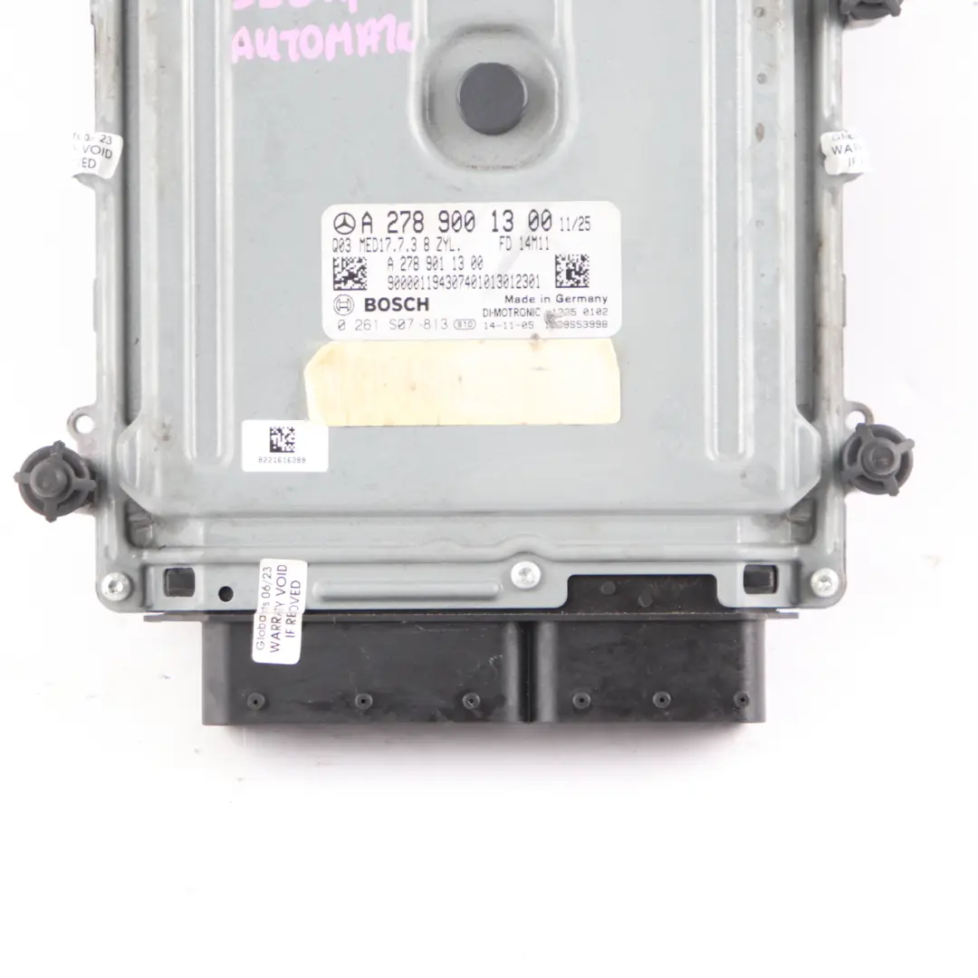 M157.981 558HP Engine Control Unit Module ECU to Mercedes W212 E63 AMG with Part number A2789001300 Mercedes W212 E63 AMG M157.981 558HP Engine Control Unit Module ECU - SKU A2789001300 - Part number A2789001300
