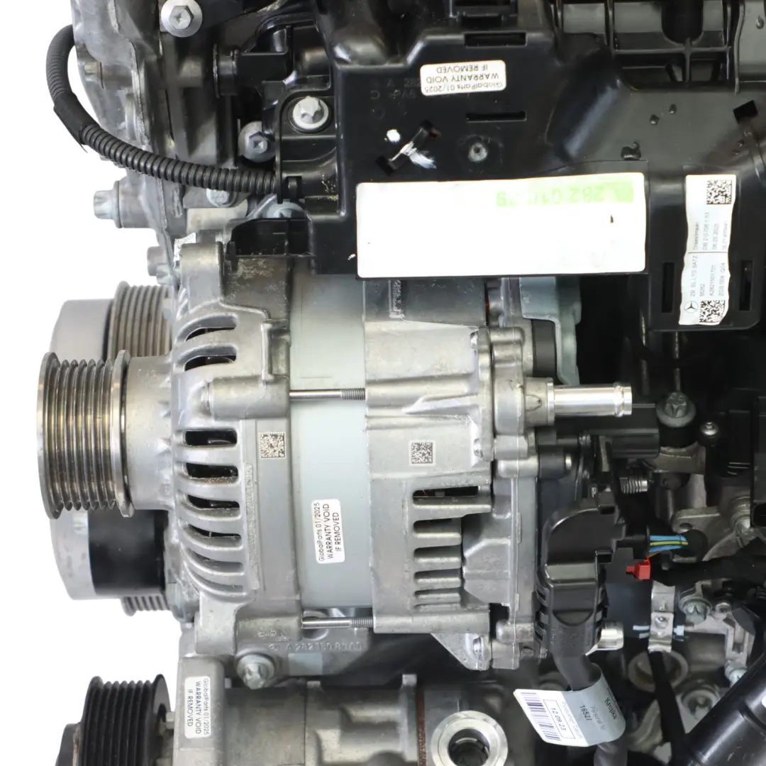 Mercedes C118 W177 W247 Complete Engine 282814 282.814 with 6k miles, WARRANTY - SKU A2820103904-1 - Part number A2820103904