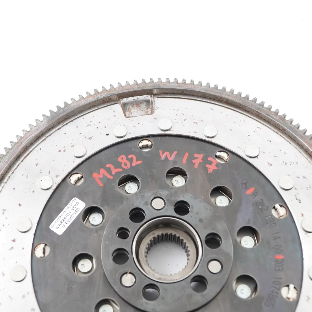 M282 Dual Twin Mass Flywheel Gearbox Automatic to Mercedes W177 with Part number A2820301400 Mercedes W177 M282 Dual Twin Mass Flywheel Gearbox Automatic - SKU A2820301400 - Part number A2820301400