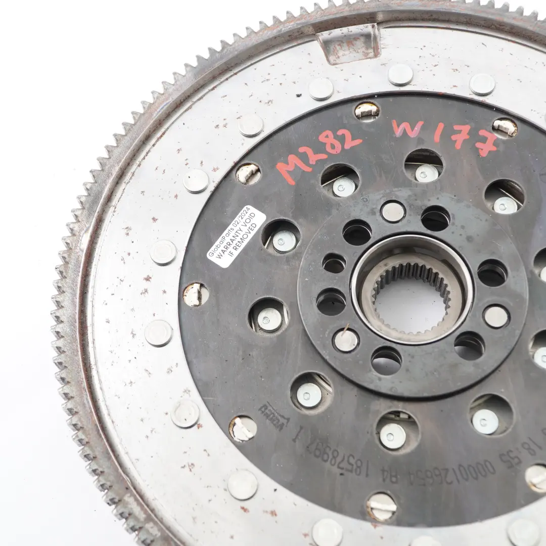 M282 Dual Twin Mass Flywheel Gearbox Automatic to Mercedes W177 with Part number A2820301400 Mercedes W177 M282 Dual Twin Mass Flywheel Gearbox Automatic - SKU A2820301400 - Part number A2820301400