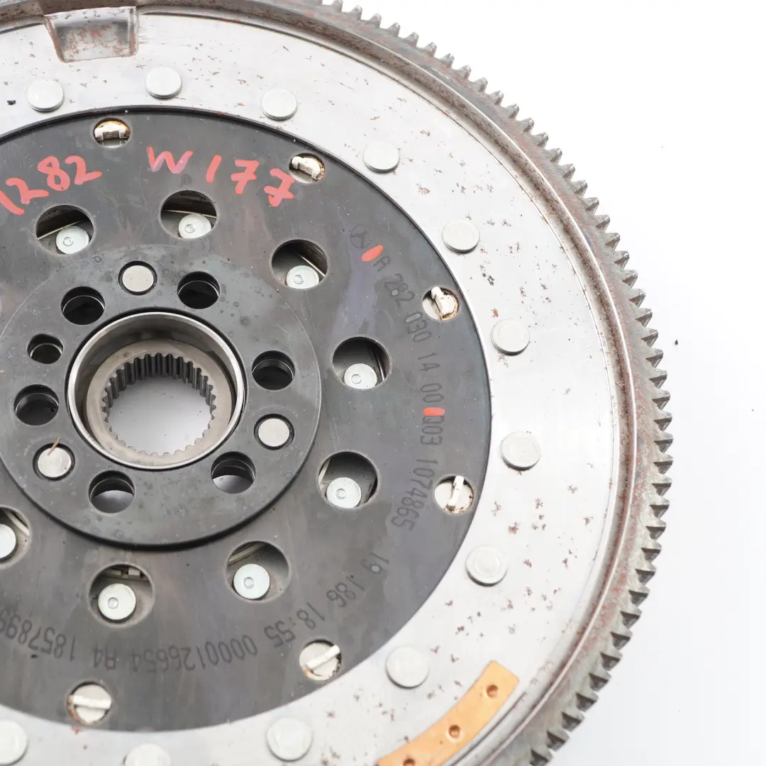 M282 Dual Twin Mass Flywheel Gearbox Automatic to Mercedes W177 with Part number A2820301400 Mercedes W177 M282 Dual Twin Mass Flywheel Gearbox Automatic - SKU A2820301400 - Part number A2820301400