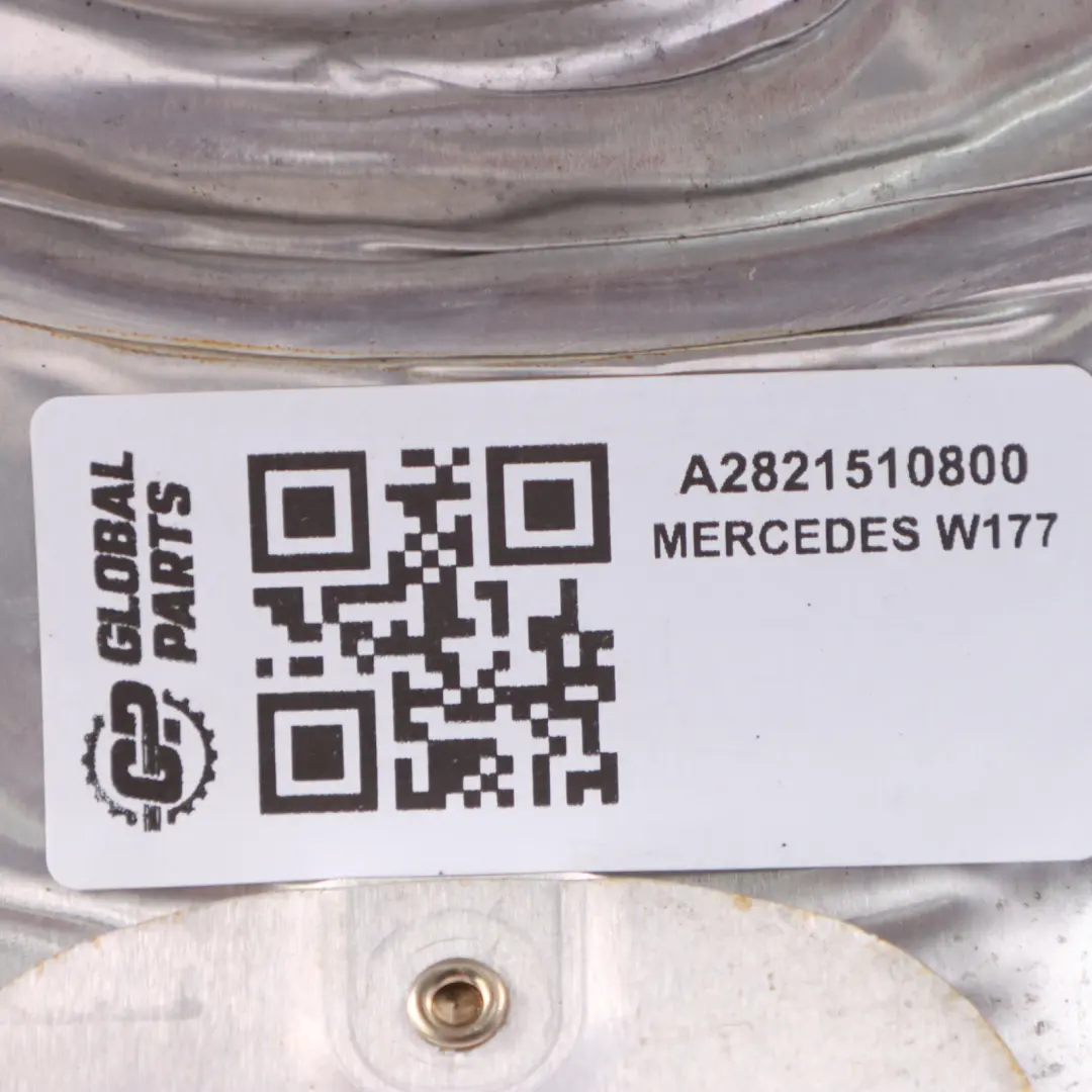  Placa blindaje Mercedes W177 Gasolina M282 Escudo térmico del turbo - SKU A2821510800 - Número de pieza A2821510900